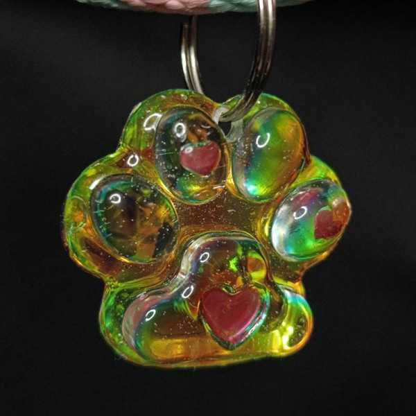 Placa para mascota Huella