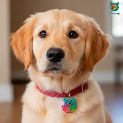 Placa para mascota Remolino