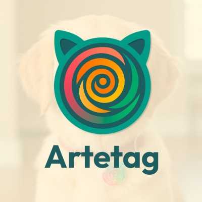 Placa para mascota Remolino