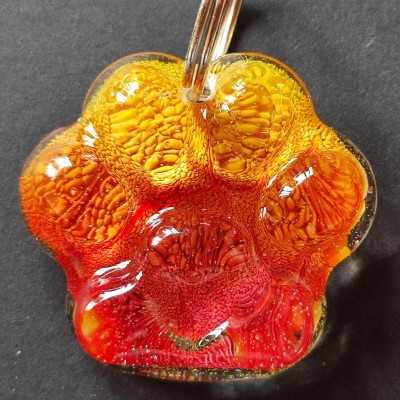 Placa para mascota Huella de amor